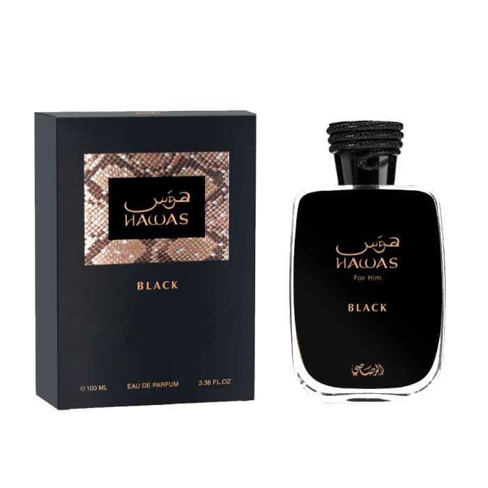 HAWAS BLACK MEN 100ML BY RASASI